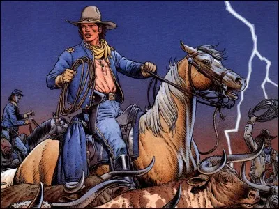 "Blueberry" est une série de bande dessinée franco-belge.