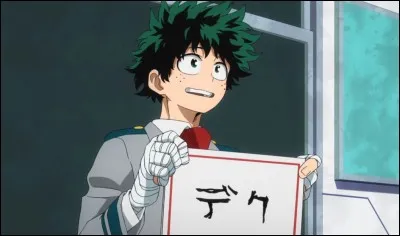 Pourquoi Izuku se fait-il appeler Deku ?