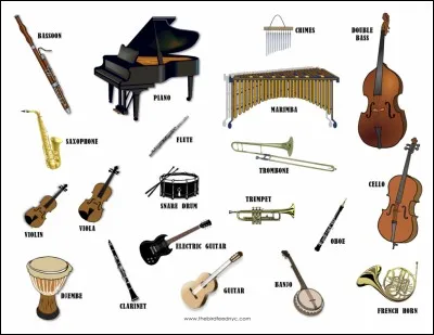 Quels instruments préfères-tu ?