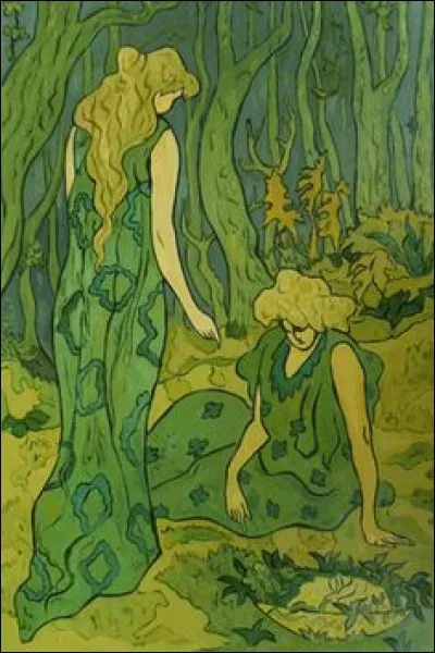 Qui a peint "Dans la forêt" ?