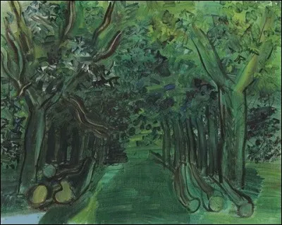 Qui a repr&eacute;sent&eacute; cette "route en for&ecirc;t" ?