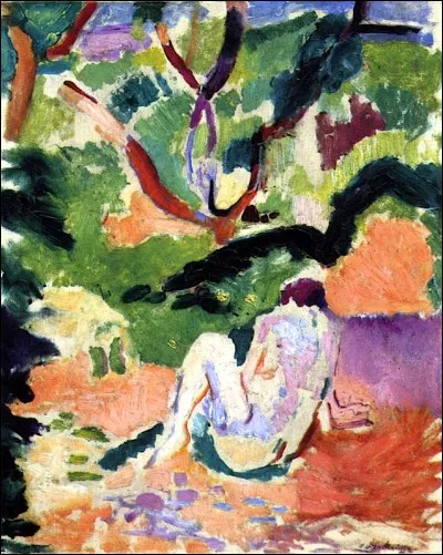 Qui a peint "Nu dans les bois" ?