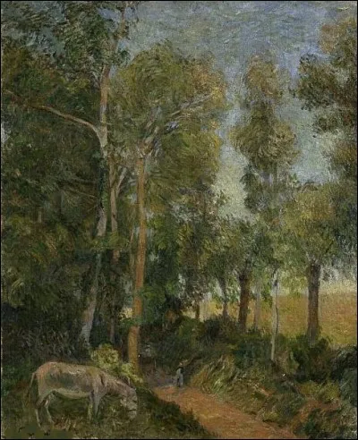 Qui a peint "La lisière de la forêt" ?