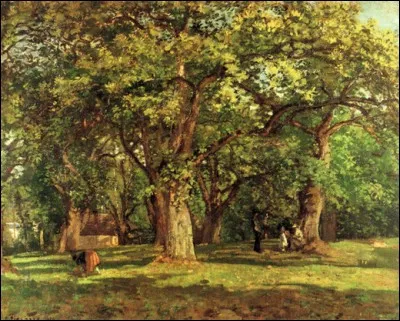 Qui est le peintre de cette forêt ?