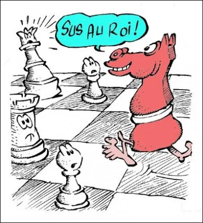 Et ce personnage, que fait-il à toutes jambes de bois ?