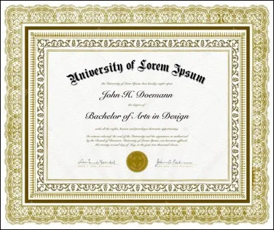 Quels diplômes obtient-elle ?