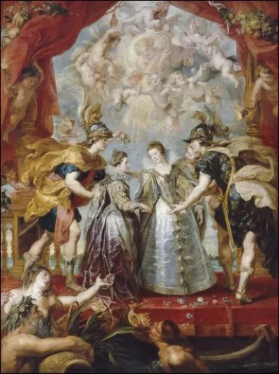 Qui a représenté "l'échange des deux princesses de France et d'Espagne" ?