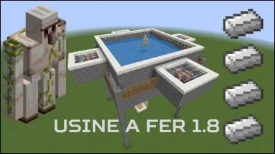 Combien de barres de fer faut-il pour faire une armure ?