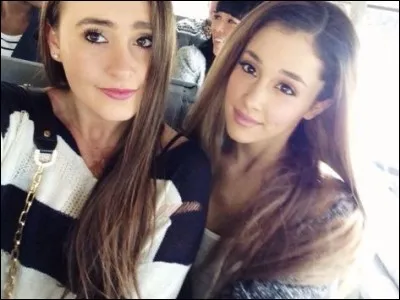 Comment s'appelle la BFF d'Ariana Grande en 2018 ?
