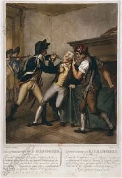 Maximilien de Robespierre était un avocat d'Arras qui était pour la Révolution et a instauré la Terreur en 1793. Mais, il perdit le pouvoir à cause de ses opinions extrémistes. Comment sont appelées les personnes qui ont réussi à le faire chuter ?