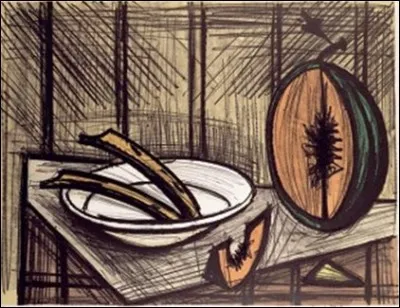 Qui a peint "Nature morte au melon" ?
