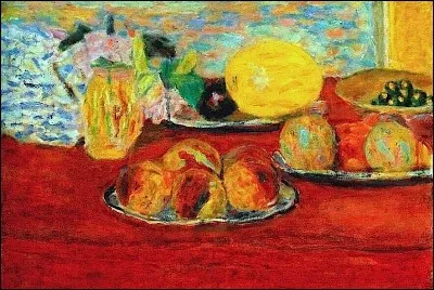 Qui a peint "Nature morte avec melon" ?