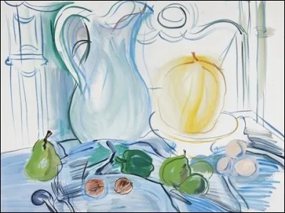 Qui a peint "Nature morte, melon et noix" ?