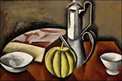Qui a peint "Nature morte avec cafetière et melon" ?