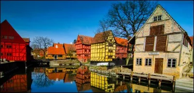 Aarhus est une ville située au/en :