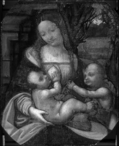 Nous connaissons les empreintes digitales de Léonard de Vinci. Sur quel tableau ont-elles été relevées ?