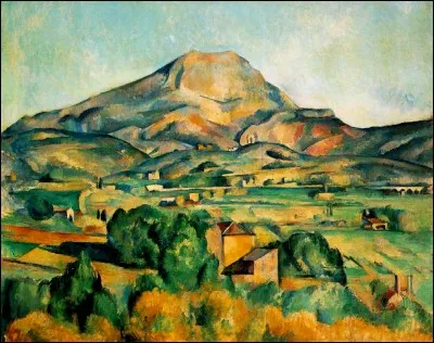 Qui a peint "La montagne Sainte-Victoire" ?