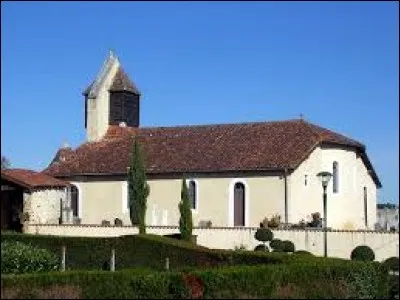 Village de Nouvelle-Aquitaine, dans les Landes de Gascogne, Le Leuy se situe dans le département ...