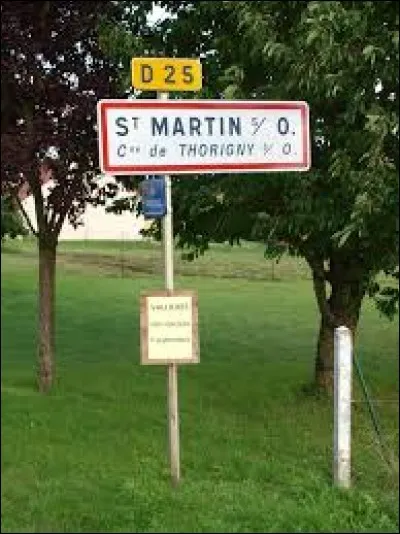 Ancienne commune de Bourgogne-Franche-Comté, Saint-Martin-sur-Oreuse se trouve dans le département ....