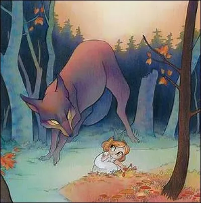Sophie est maintenant seule dans la forêt. Sa mère et ses accompagnateurs accourent vers Sophie qui était malheureusement encerclée par des loups. Qui vint la sauver ?