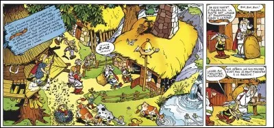 Astérix et les Goths > Chaque année comme d'hab', Panoramix assiste à l'assemblée annuelle des druides qui a lieu dans la forêt ... (Complétez !)