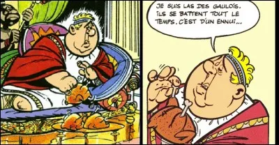 Un peu de culture, nom de d'la ! Qui est ce personnage, sorte de bibendum à 10 pneus ? (Pardon : on dit « adipeux »...)