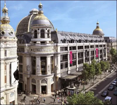 Les magasins du Printemps ont été créés à Paris en 1865 et reconstruits en 1883 dans une architecture spécifique utilisant le verre et le fer. Qui est le fondateur des magasins du Printemps ?