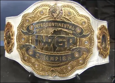 Qui est le premier titulaire du IWGP Intercontinental Championship ?