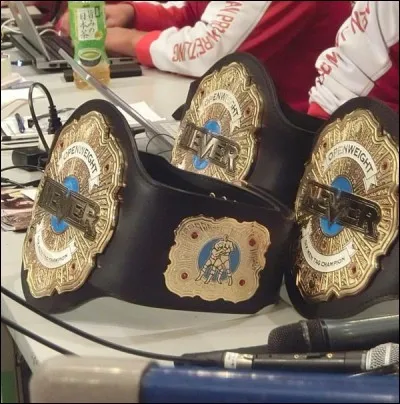 Qui est le premier titulaire du NEVER Openweight 6-man Tag Team Championship ?