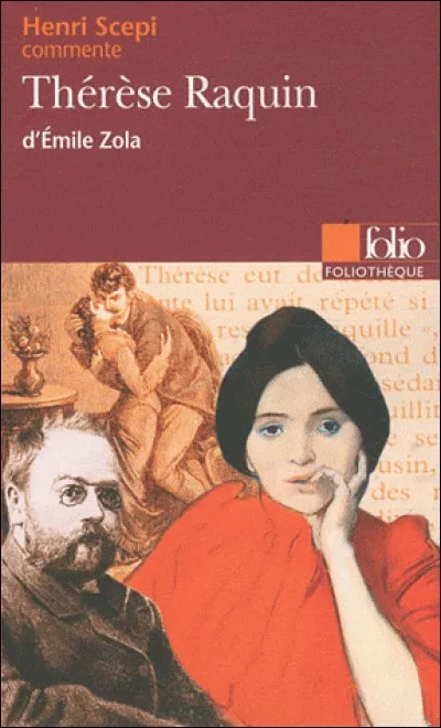 Dans le roman "Thérèse Raquin" d'Émile Zola, l'auteur étudie les quatre tempéraments humains au travers de personnages charismatiques.
