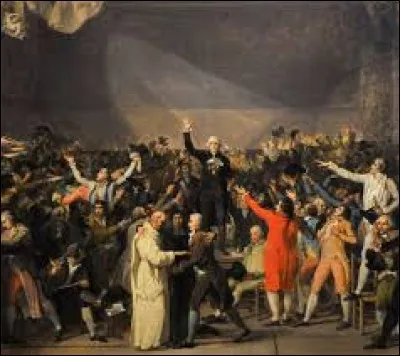 Le 20 juin 1789, lors des États généraux, des députés du tiers état, de la noblesse et du clergé, s'engagent à rester unis jusqu'à l'élaboration d'une Constitution, malgré les pressions du pouvoir royal. Cet événement clé, précédant la Révolution française, s'appelle ...