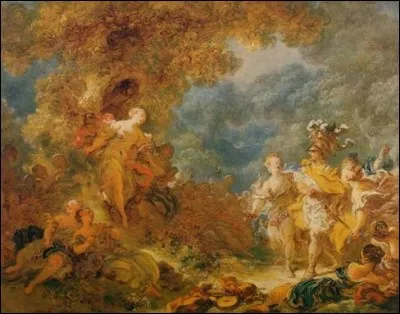 Le dieu des dieux, Jupiter, en sourit. Qu'importe, il a les mêmes égarements ! Comment pourrait-il concevoir grande ire contre l'épouse de Vulcain ?