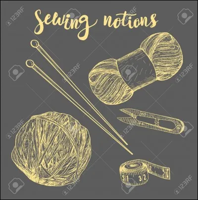 Avec quoi se protège-t-on lorsqu'on coud ?