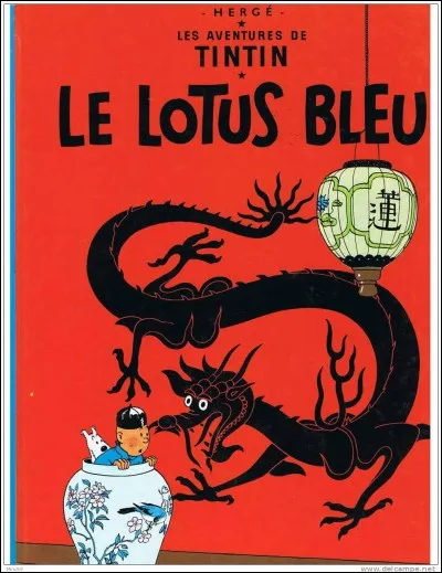 Dans quel pays "Le Lotus bleu" commence-t-il ?