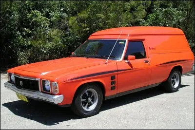 Arrêtons-nous un instant en Australie, voici un véhicule australien des années 1970. Quel est ce vieil utilitaire ?