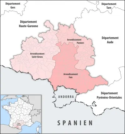 La préfecture de l'Ariège est :