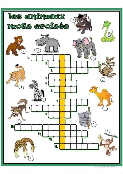 Quel est le mot numéro 5 ?