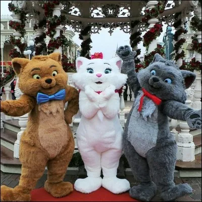 Comment s'appellent les trois chatons des « Aristochats » ?