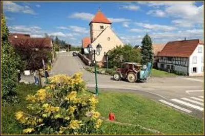 Je vous emmène dans l'ancienne région Alsace, à Neugartheim-Ittenheim. Nous serons dans le département ...