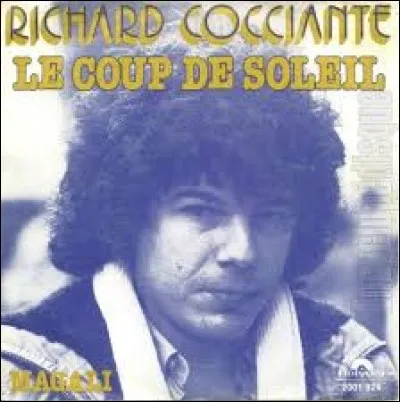 "J'ai attrapé un coup de soleil" de Richard Cocciante.