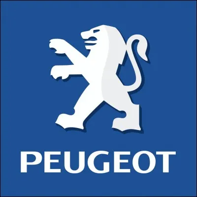 Sur l'image, vous pouvez voir le log__ de Peugeot.