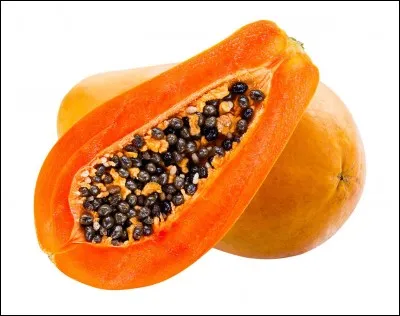 Quel est ce fruit avec ces petits points noirs ?