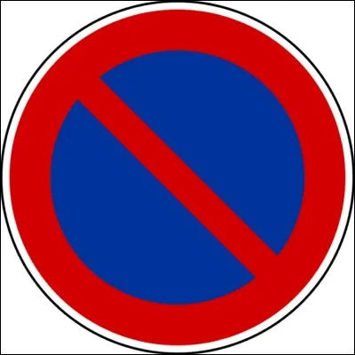 Tu n'as vu le pann__ "Interdit de se stationner".
