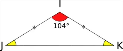 Combien vaut l'angle KJI ?