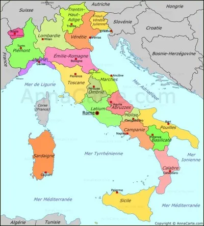 Laquelle de ces marques n'est pas italienne ?