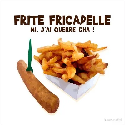 Quelle sorte de saucisse panée a été rendue célèbre par le film "Bienvenue chez les ch'tis" ?