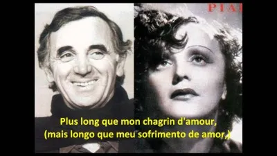 Dans la chanson "Plus bleu que tes yeux", Charles Aznavour chante : 
Plus blonds que...