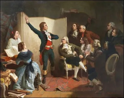 Que chante Rouget de Lisle sur cette �uvre ?