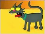 Quel est le nom du 1er chat des simpsons ?