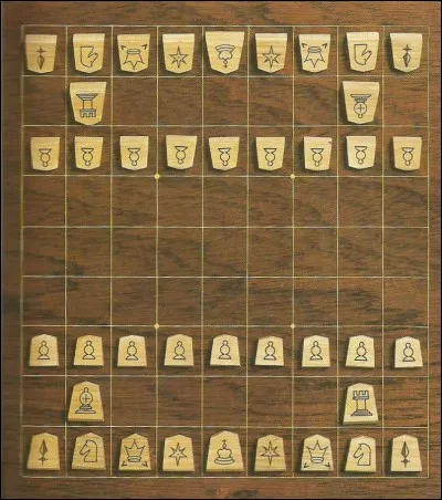 Quel nom porte le jeu d'échecs japonais ?